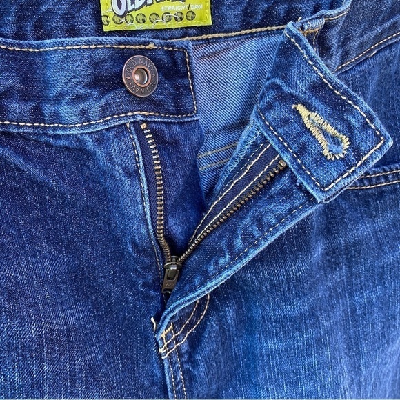 Old Navy Kids Straight Droit Astro Adjustable Jeans Sz 16 - Picture 3 of 12